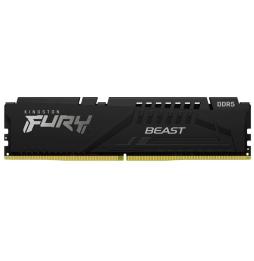 Memoria RAM Kingston FURY Beast 16GB/ DDR5/ 4800MHz/ 1.1V/ CL38/ DIMM