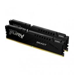 Memoria RAM Kingston FURY Beast 2 x 16GB/ DDR5/ 5200MHz/ 1.1V/ CL40/ DIMM