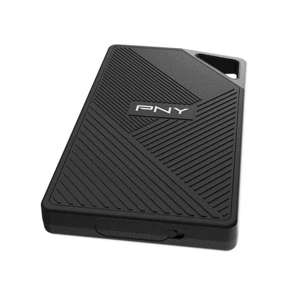 PNY CS3060 SSD RP60 - Externo portable - 1TB - USB-C - Rugerizado - IP64 - Resistente al agua y al polvo - 2000 Mb/s lectura - 1