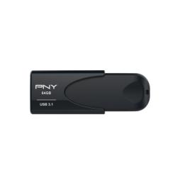 PNY USB Attache 4 3.1 64GB / Lectura 80 Mb/s