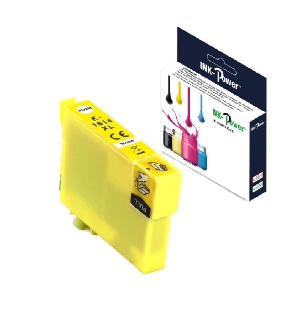 INK-POWER CARTUCHO COMP. EPSON T1814 (18XL) AMARILLO C13T18144010 12 ML