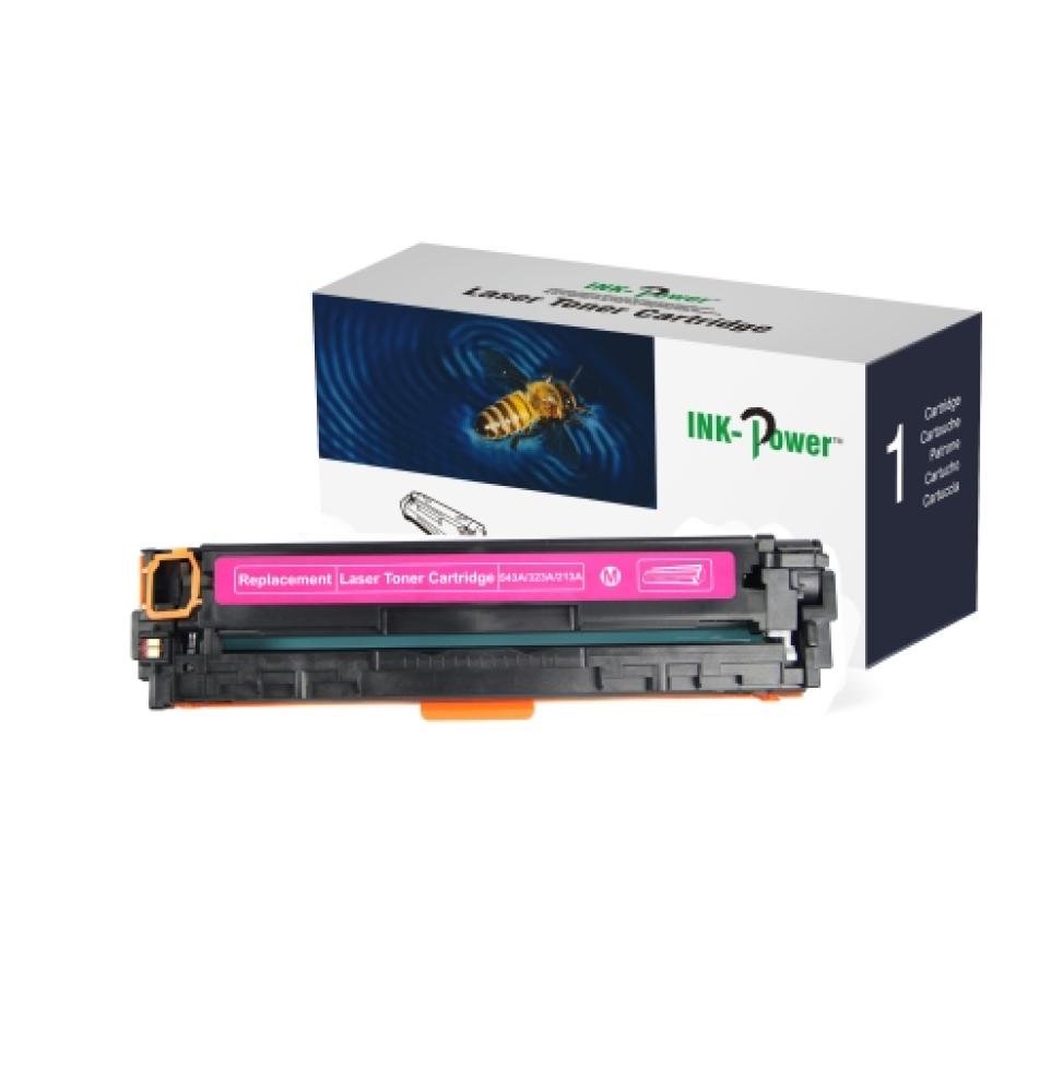 INK-POWER TONER COMP. HP CB543A/CE323A/CF213A MAGENTA Nº125A/128A/131A