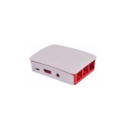 Raspberry caja oficial para Pi 3 - Color rojo/blanco