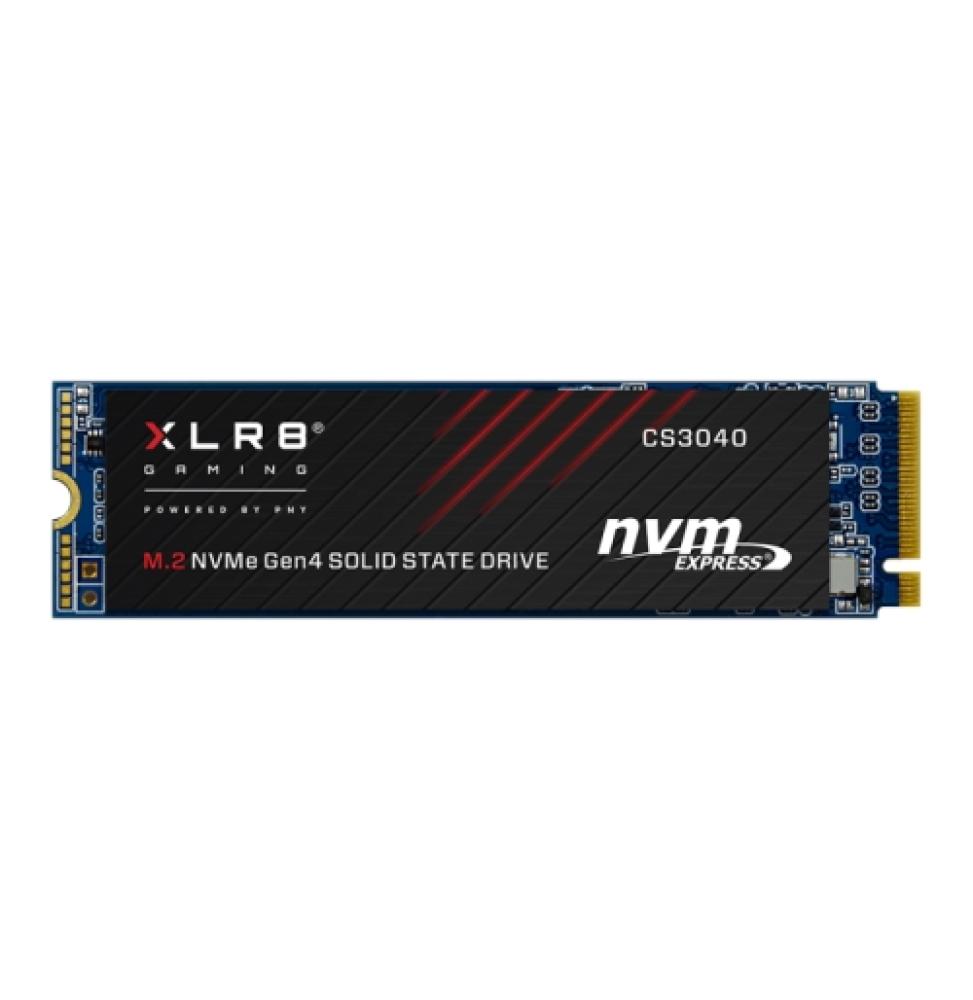 PNY CS3040 Gen4 2TB - NVMe - M.2 2280 - 3D Flash Memory - hasta 5600 MB/s lectura - hasta 4300 MB/s escritura