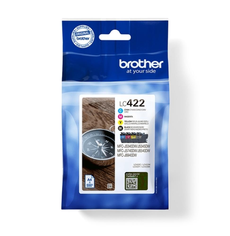 Brother Cartucho Multipack LC422VAL