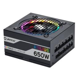 FUENTE ALIMENTACIÓN ATX ATILIUS BLACK RGB 650W