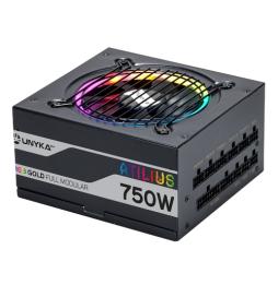 FUENTE ALIMENTACIÓN ATX ATILIUS BLACK RGB 750W