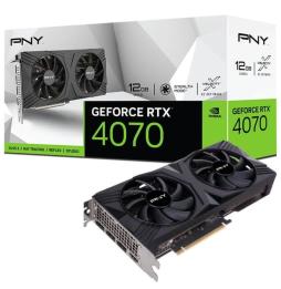 Tarjeta Gráfica PNY GeForce RTX 4070 VERTO Dual Fan/ 12GB GDDR6X