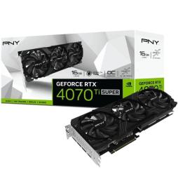 Tarjeta Gráfica PNY GeForce RTX 4070 Ti SUPER OC VERTO Triple Fan/ 16GB GDDR6X