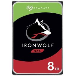 Disco Duro Seagate IronWolf NAS ST8000VN004 8TB/ 3.5'/ SATA III/ 256MB