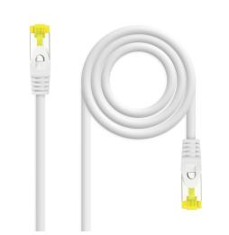 Nanocable Cable de Red Latiguillo RJ45 LSZH Cat.6a SFTP AWG26 2m - Color Blanco