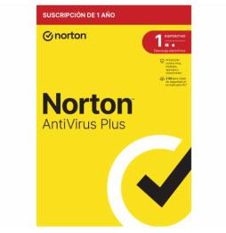 Norton Antivirus - 2GB almacenamiento - 1 usuario - 1 dispositivos - 12 meses - Firewall - Gestor contraseñas - ESD licencia ele