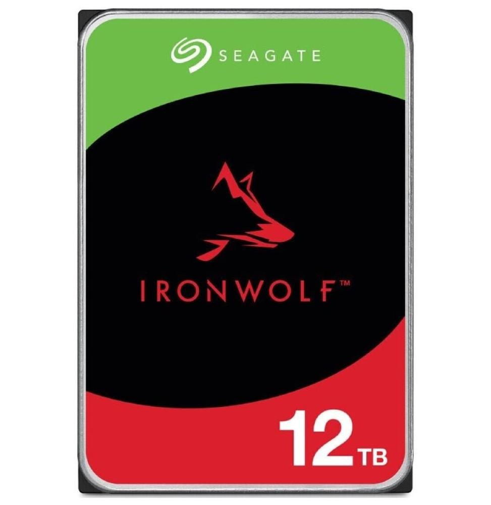 Disco Duro Seagate IronWolf NAS ST12000VN0008 12TB/ 3.5'/ SATA III/ 256MB