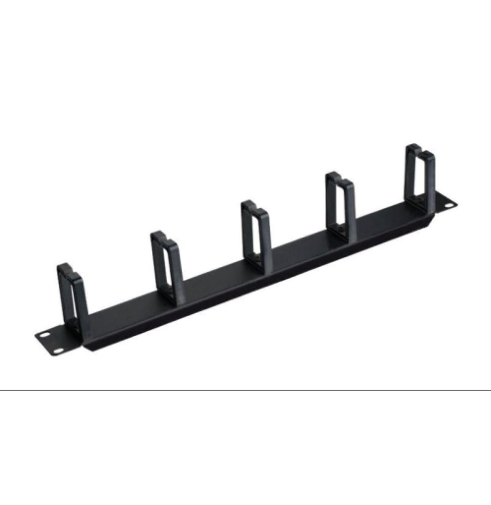 Organizador de cables para arck 19" 1U 5 ganchos en negro