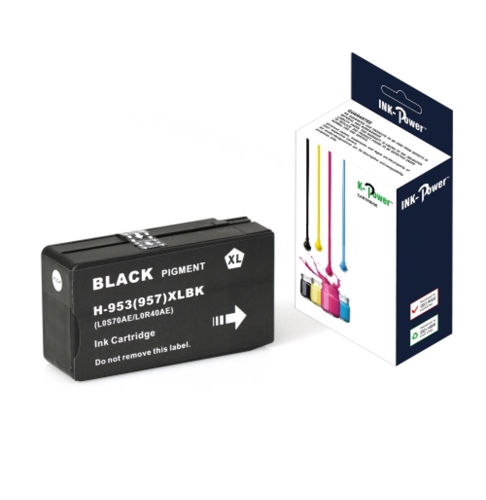 INK-POWER CARTUCHO COMP.HP 953XL/957XL NEGRO L0S70AE/L0S58AE/LOR40AE 2.000 PAGINAS