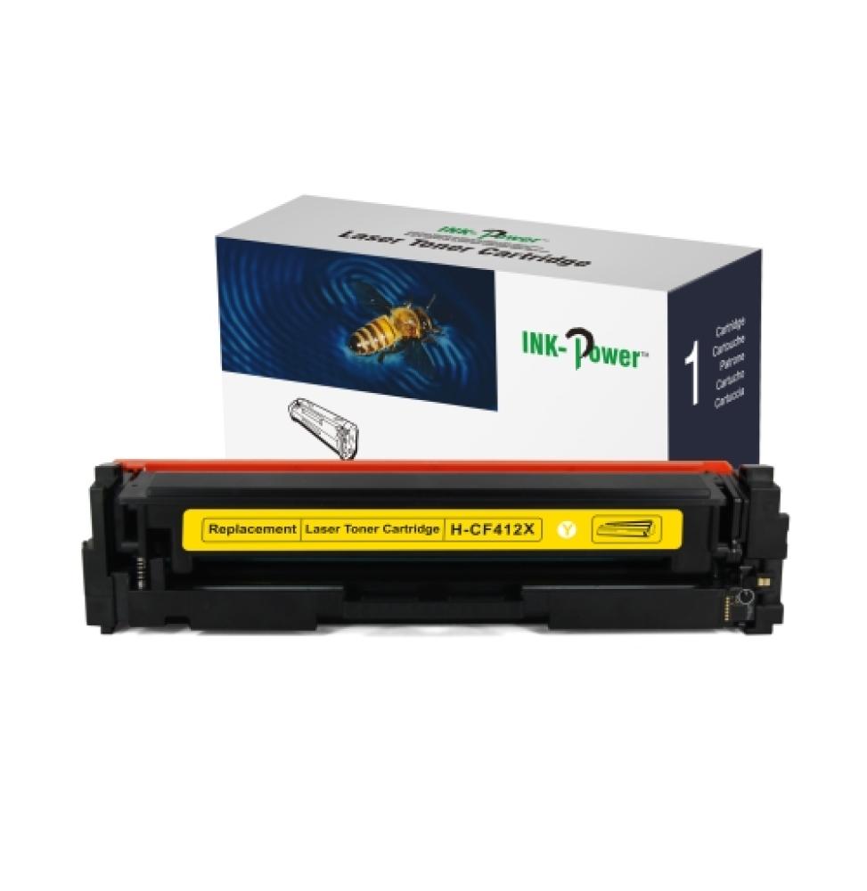 INK-POWER TONER COMP. HP CF412X/CF412A AMARILLO 410X