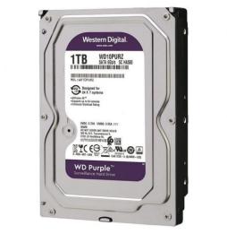 Disco Duro Western Digital WD Purple Surveillance 1TB/ 3.5'/ SATA III/ 64MB