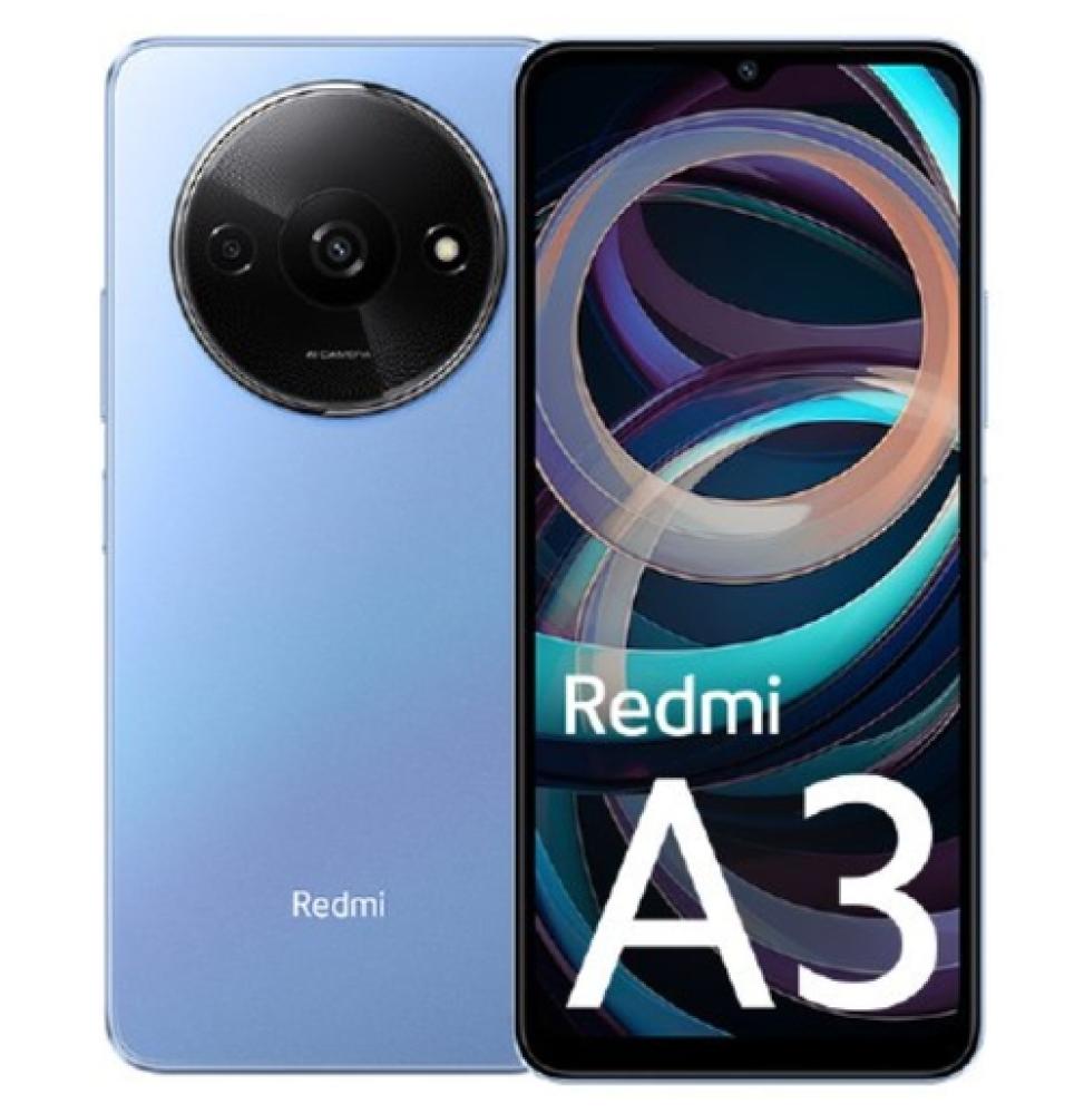 Xiaomi - Smartphone Redmi A3 - 3/64GB - 6.71" - Azul Lago