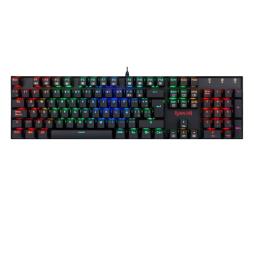 Redragon - MITRA Teclado Mecánico Gaming Switch Rojo RGB Español España Negro