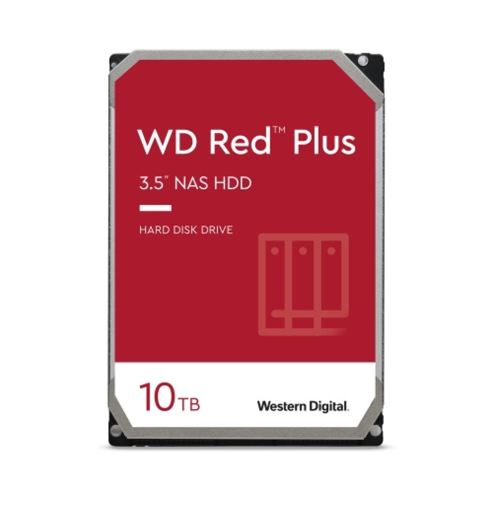 WD Red Plus WD101EFBX - Disco duro - 10TB - interno - 3.5" - SATA III 6Gb/S - búfer: 256 MB - 7200 rpm