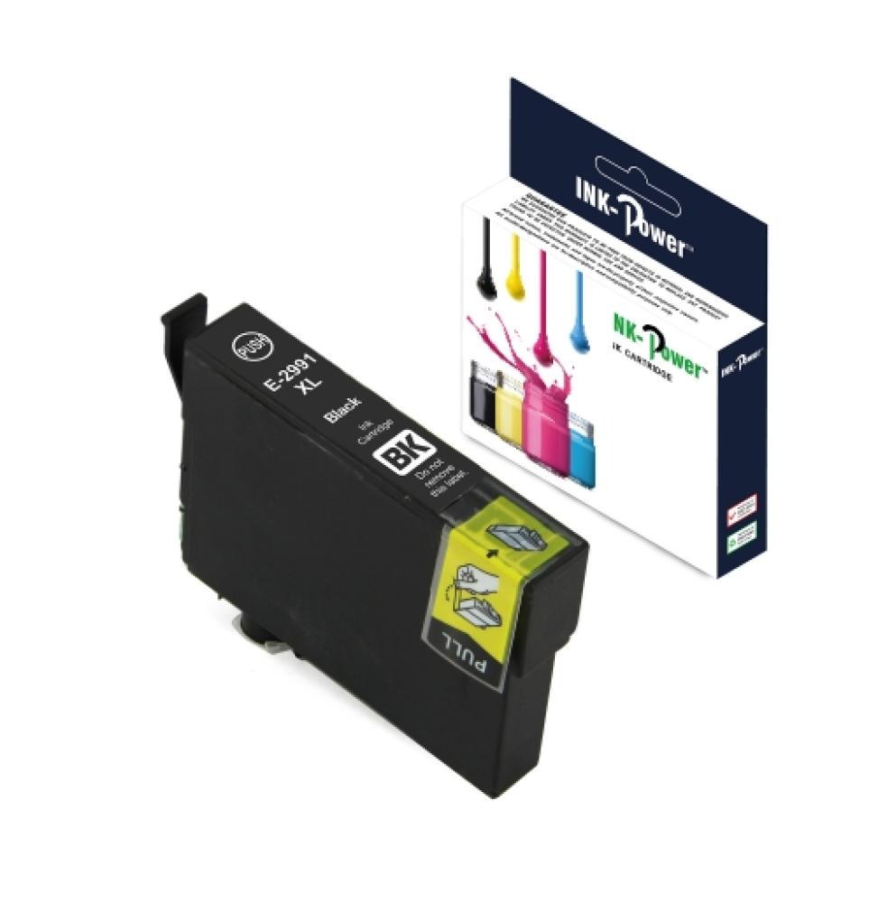 INK-POWER CARTUCHO COMP. EPSON T2991/T2981 (29xl) NEGRO C13T29914010/C13T29814010 17ML.