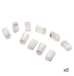 Conector RJ45 Aisens A138-0291/ Cat.5e/ 50 uds