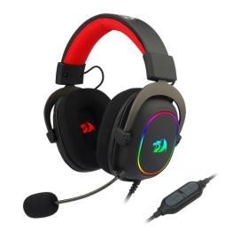 Redragon - ZEUS X Auricular Gaming RGB Virtual 7.1 USB Micrófono Negro