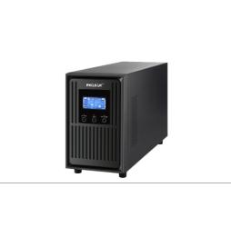 Phasak - SAI Conqueror Pro - Online - 2KVA/1800W - Formato Torre - 3 Schuko - LCD - RS232-USB - Baterias 4x9Ah