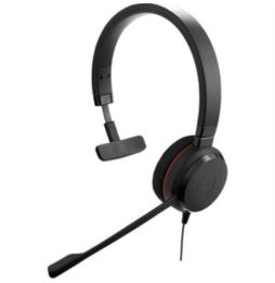 Jabra - Auriculares Evolve 20 - Cableado - Diadema Mono - Monoaural - Supra-aural - Cancelación de ruido - Micrófono - USB