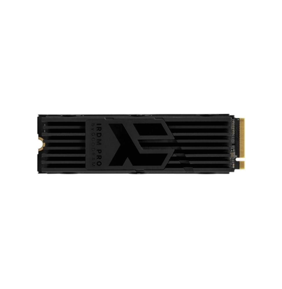 Goodram IRDM Pro Heatsink - 1TB - M.2 2280 - PCIe Gen4 x4 NVMe - 7000 MB/s lectura - 5500 MB/s escritura - TBW 700TB - Incluye d