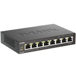 Switch D-Link DGS-1008P 8 Puertos/ RJ-45 Gigabit 10/100/1000/ PoE