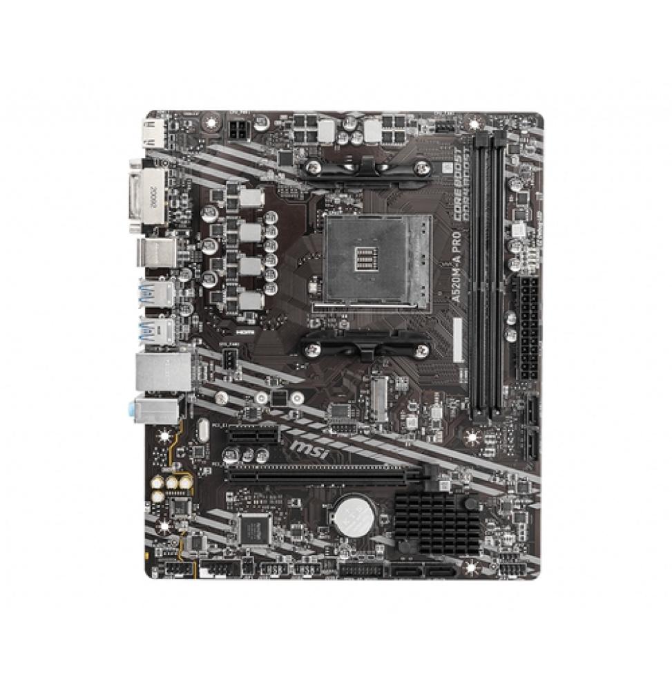 MSI Placa Base A520M-A PRO mATX AM4