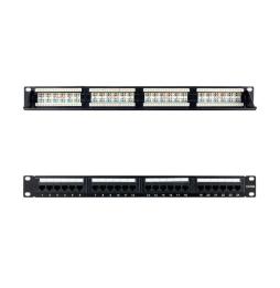 Patch Panel Nanocable 10.21.4124/ 24 Puertos/ Cat.6a/ Altura 1U