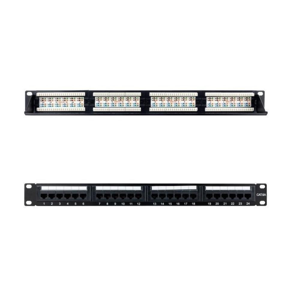 Patch Panel Nanocable 10.21.4124/ 24 Puertos/ Cat.6a/ Altura 1U