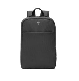 V7 Mochila Essential - Para portátil de hasta 15.6" - Negro - Poliéster