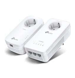 Adaptador Powerline TPLink AV1300 1300Mbps/ Alcance 300m/ Pack de 2