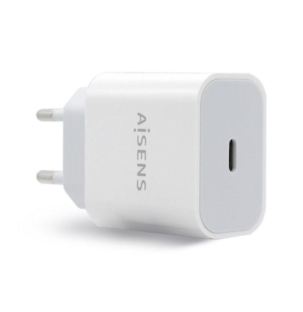 Cargador de Pared Aisens A110-0537/ 1xUSB Tipo-C/ 20W