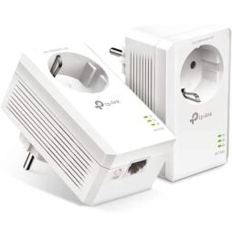 Adaptador Powerline TPLink TL-PA7017P KIT AV1000 1000Mbps/ Alcance 300m/ Pack de 2