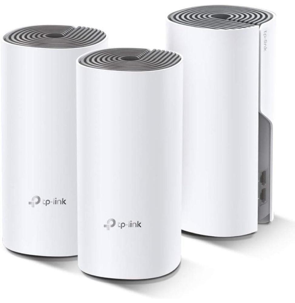 Sistema Mesh TP-Link Deco E4 1200Mbps/ 2.4GHz 5GHz/ Pack de 3