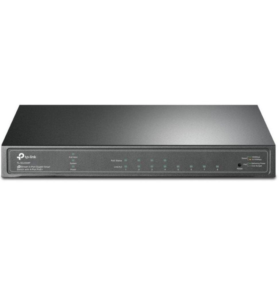 Switch Gestionable TP-Link TL-SG2008P 8 Puertos/ RJ-45 10/100/1000/ PoE