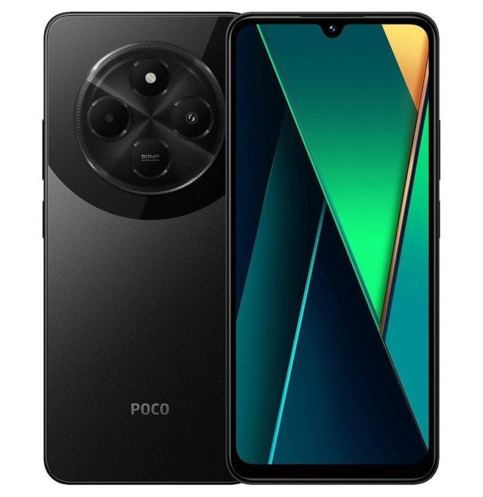 Smartphone Xiaomi POCO C75 6GB/ 128GB/ 6.88'/ Negro