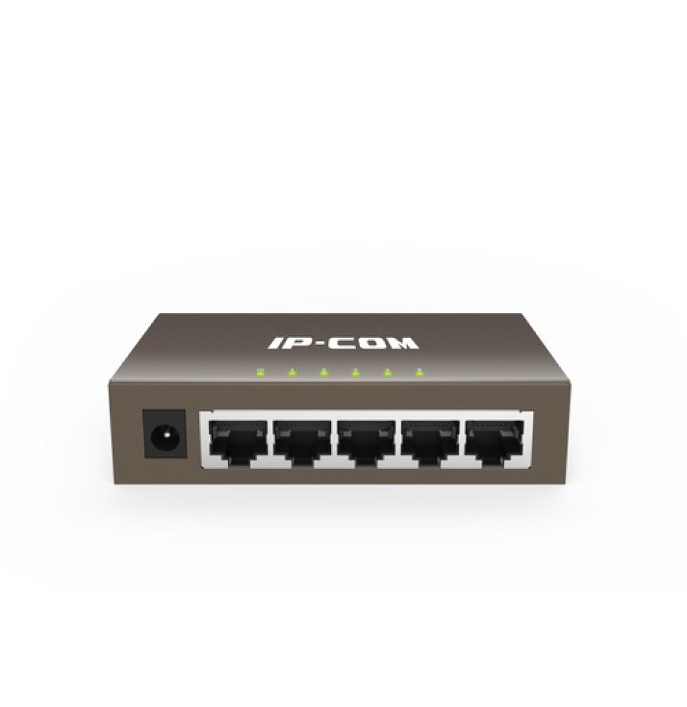 IP-COM G1005 - Switch 5 puertos Gigabit 10/100/1000 - Metálico