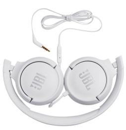 Auriculares JBL Tune 500/ con Micrófono/ Jack 3.5/ Blancos