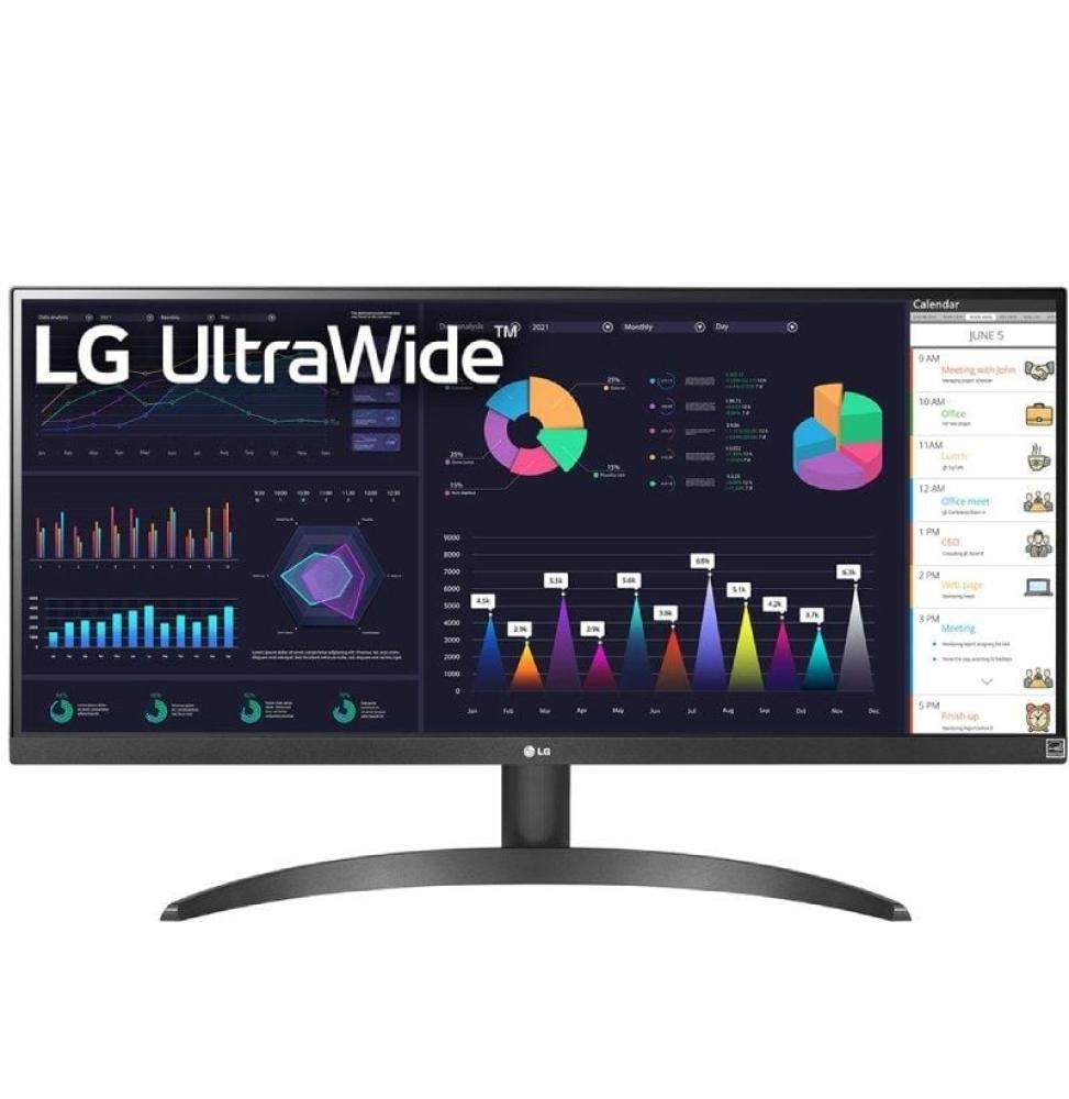 Monitor Profesional Ultrapanorámico LG 29WQ500-B 29'/ WFHD/ Negro