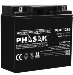 Batería Phasak PHB 1218 compatible con SAI/UPS PHASAK según especificaciones