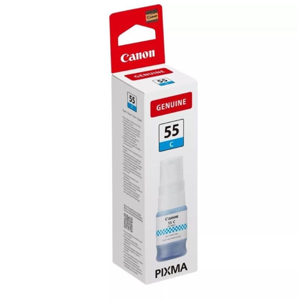 Botella de Tinta Original Canon GI-55/ Cian