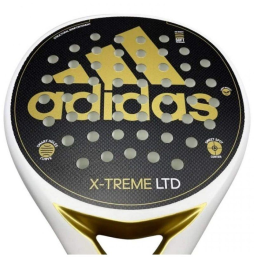 Pala de Pádel Adidas Pala Adidas X-Treme/ Blanco y Oro