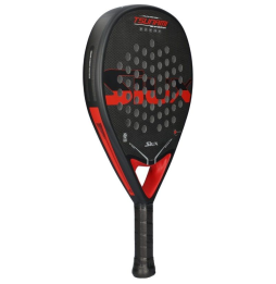 Pala de Pádel Siux Tsunami Revolution/ Roja y Negra