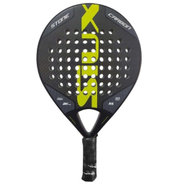 Pala de Pádel Siux Stone Carbon 3K/ Amarilla y Negra