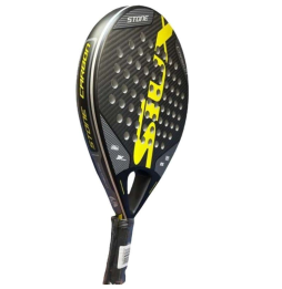 Pala de Pádel Siux Stone Carbon 3K/ Amarilla y Negra